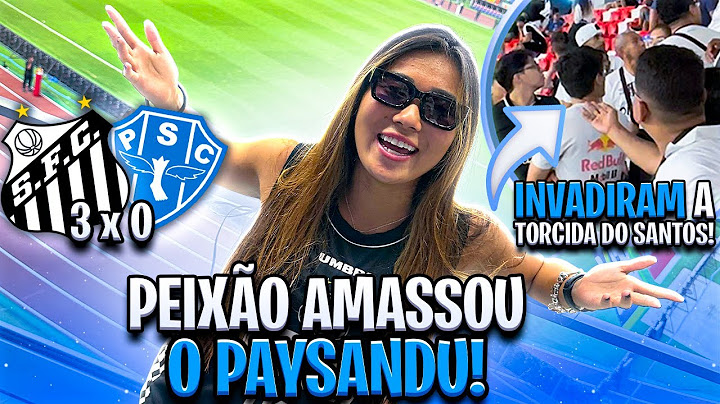 CONFUSÃO, BRIGA, E GOLAÇOS NESSE JOGO MALUCO!!! Paysandu 0X3 Santos