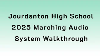 2025 Marching Audio: Jourdanton High School
