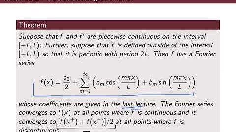 UWL MTH353 PDE Lecture 5