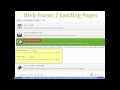 Infusionsoft /Keap Webforms and Landing Pages