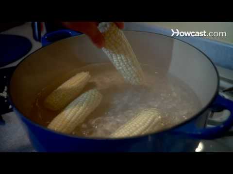 トウモロコシを冷凍する方法