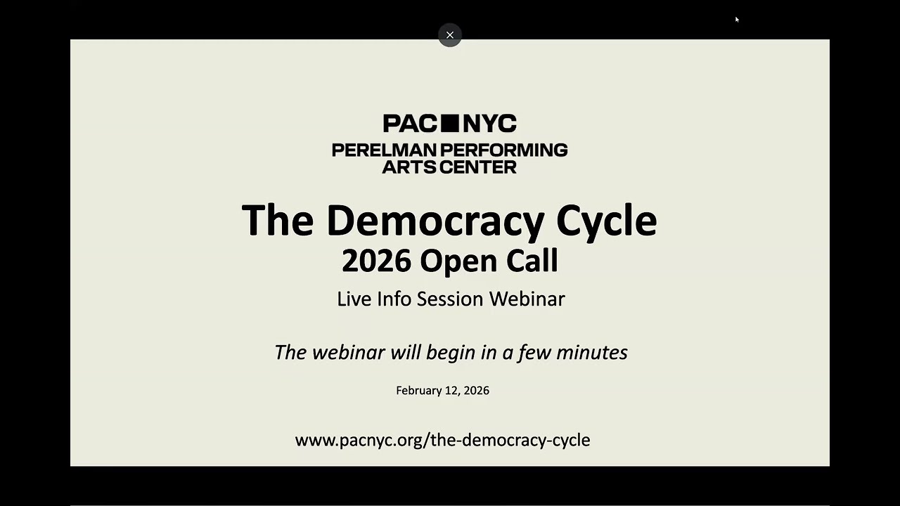The Democracy Cycle 2025 Webinar | PAC NYC