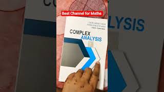 Best Book for Complex Analysis #complexanalysis #bscmaths
