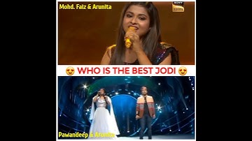 Manwa Lage - Mohd Faiz & Arunita Vs Pawandeep & Arunita | Tune Baatein Kholi | Arijit Singh|#shorts