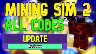 ALL Mining Simulator 2 CODES | Roblox Mining Simulator 2 Codes (May 2023)