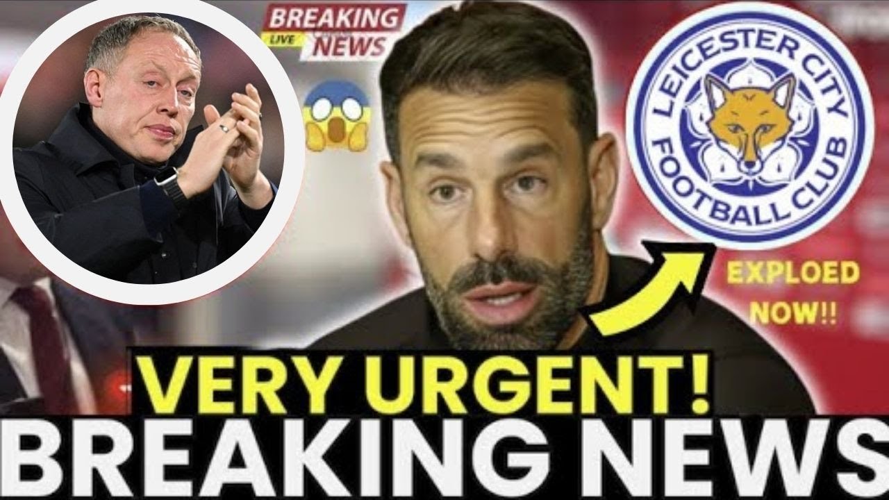 🚨𝐁𝐑𝐄𝐀𝐊𝐈𝐍𝐆 | 🟢Ruud van Nistelrooy is a serious topic to become the new manager of Leicester City