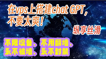 永久有效！chatgpt至今最完美的运行方式，无需翻墙！不限电脑手机使用数量，自带IP，永不封禁！#chatgpt #科学上网 #chatgpt4 #openai #prompt #docker