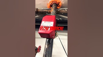 How to replace a #firesprinkler flow switch 🔥 #firesafety #plumbing #firefighter #fireprotection