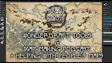 Fantasy map making Wonderdraft! Zooming in on different area techniques. Helping others.