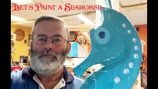Painting a Seahorse PT 2