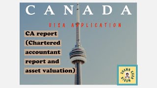 Chartered accountant Report for visa application,Canada( CA REPORT)