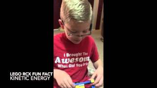 Lego RCX Fun Fact: Kinetic Energy