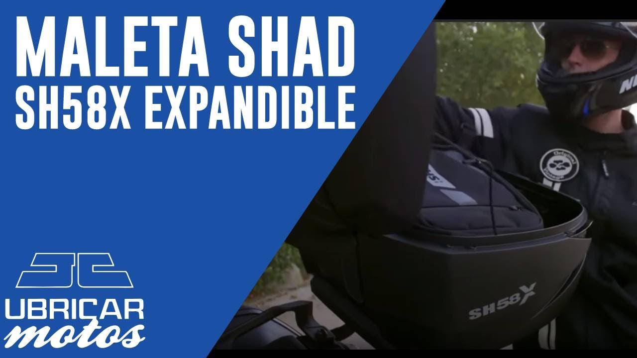 SHAD X58 la maleta de moto expandible