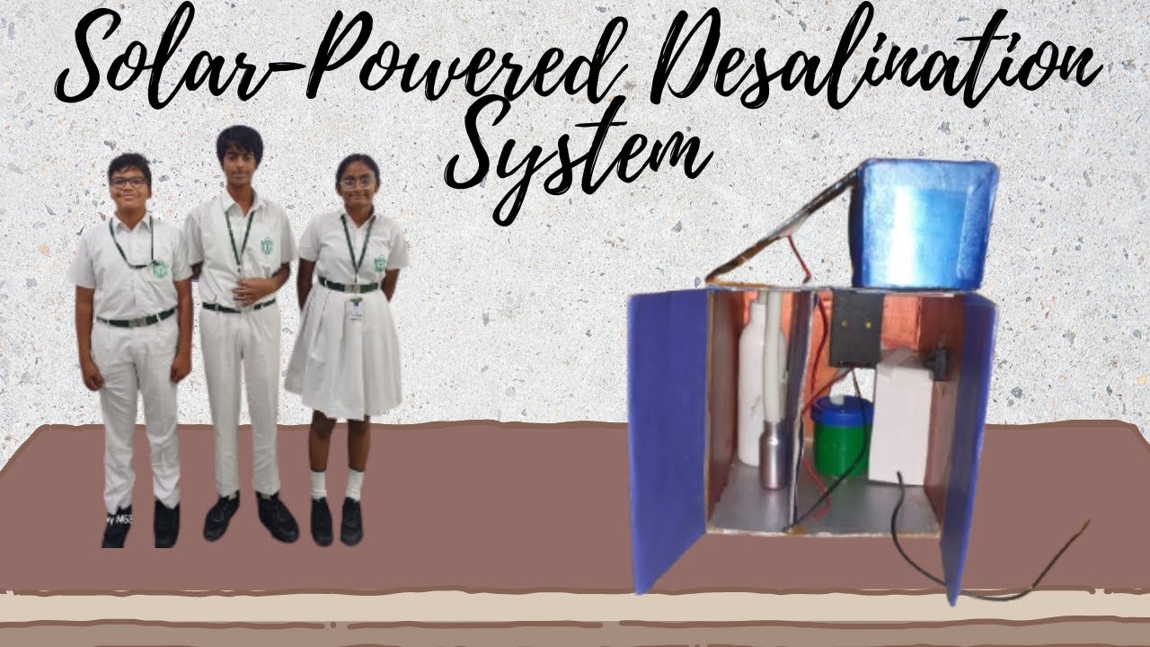 Solar-Powered Desalination System/ ATL model/Dpsmiyapur, hyd - YouTube