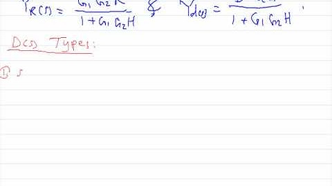 Control System (Lecture 5.5) Analysis of block Diagram