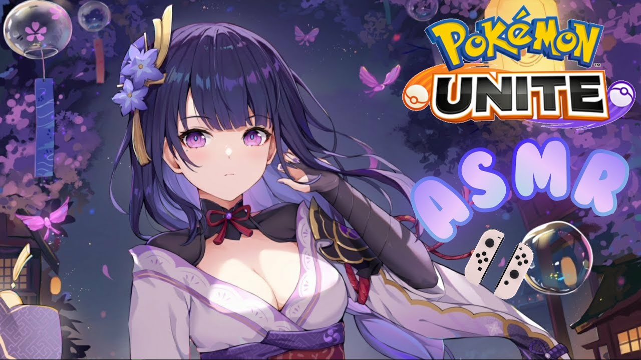 ASMR | C'EST HALLOWEEN !  POKEMON UNITE | LET'S PLAY ASMR