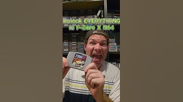 Unlock EVERYTHING in F-Zero X!!