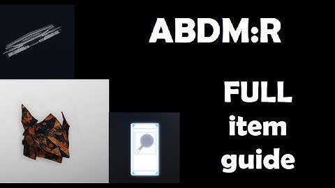 Full item guide │ ABDM:R (OUTDATED!!!)