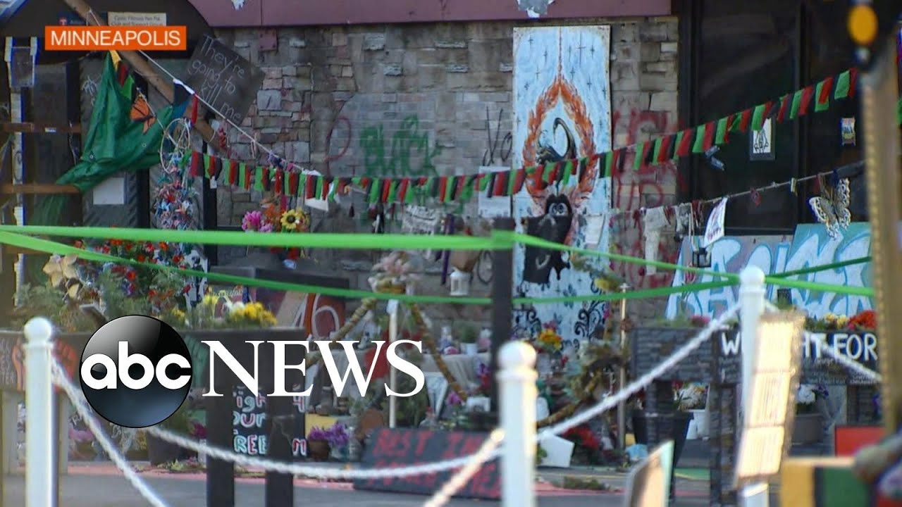 Shots fired near George Floyd memorial