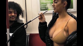 SMOKING SHISHA IN PUBLIC EXPERIMENT (GONE SEXUAL)