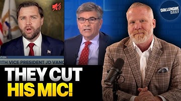 JD Vance CUT OFF MID-LIE ON ABC After Bragging About Being Vice President!!!