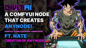ComfyUI node that creates ANYNODE for you! ft. Nate, Creator of AnyNode // Civitai Builder Sessions