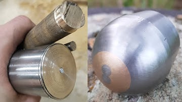 8 Ball Gear Knob out of Stainless Steel and Brass