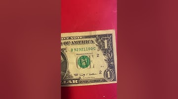 Very cool off centered 2009 1 dollar with fancy serial numbers