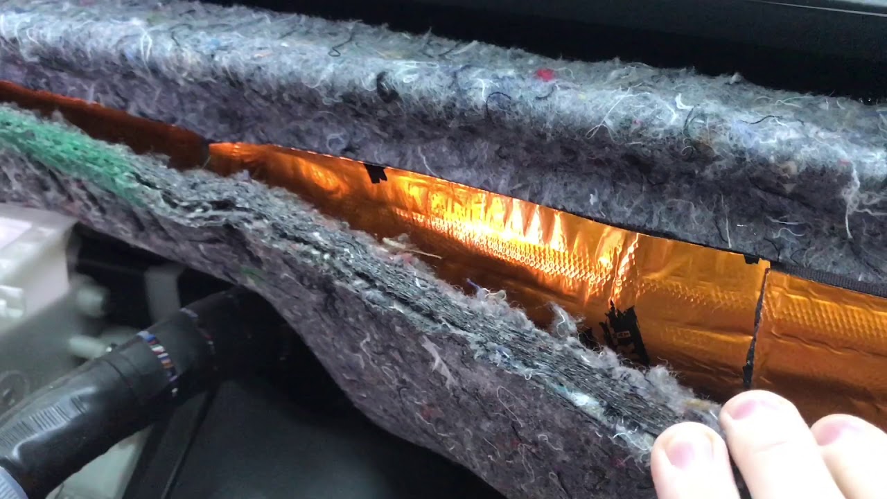 Шумка моторного отсека Шумка моторного отсека