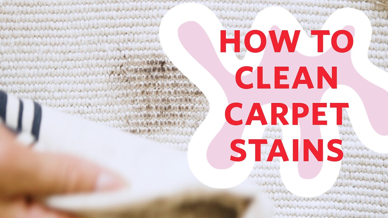 How to Naturally Clean Carpet Stains #apartmenttherapy #cleaning # ...