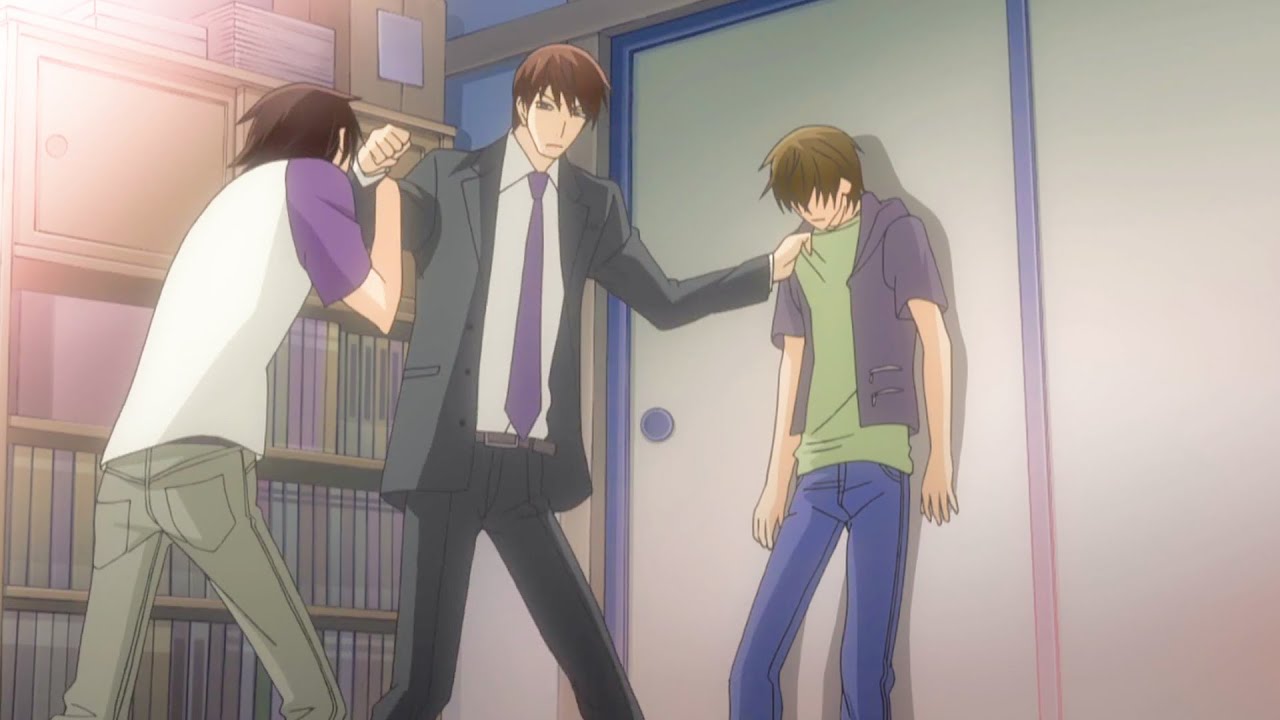 Онодера Оказывается Обнаженным В Постели И Думает, Что Сделал Это С Такано.  Хатори Пытается Ударить