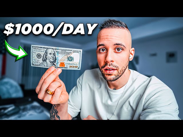 ($1000/Day) Laziest Side Hustle To Make From Your Phone Using AI | Make Money Online 2024 class=