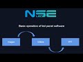 The basic operation of nse hot selling digital led panel display software