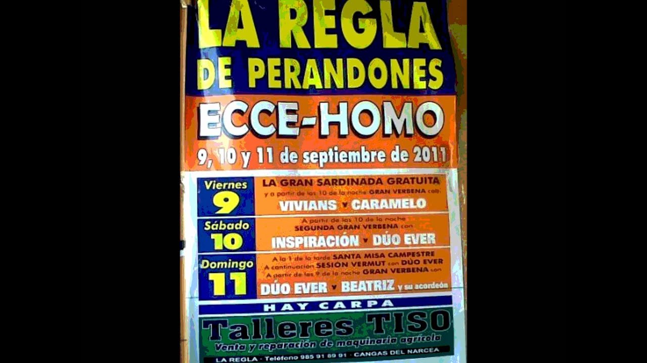 FIESTAS DE LA REGLA DE PERANDONES