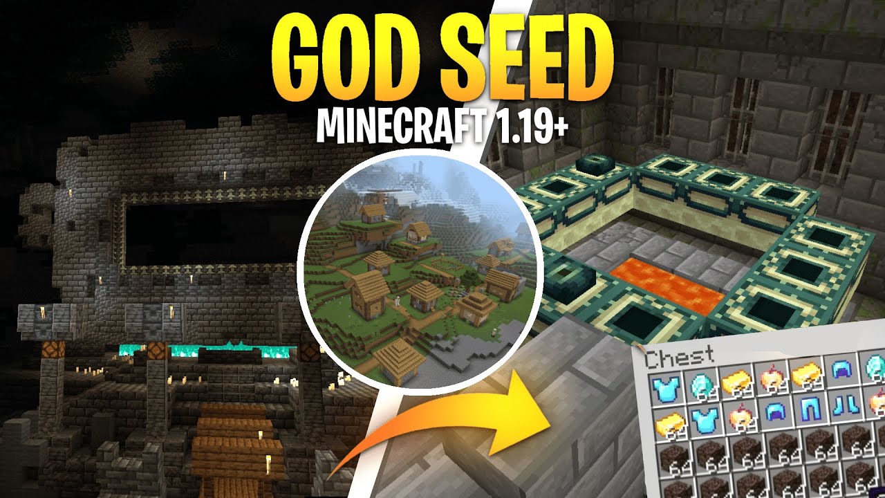 🔥 Best God Seed For Minecraft Bedrock And Pocket Edition | Seed ...