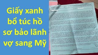 Phỏng vấn nhận GIẤY XANH diện Vợ chồng - Hôn phu, hôn thê