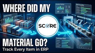 Manufacturing with Subcontracting in Score ERP | Complete Process Tutorial