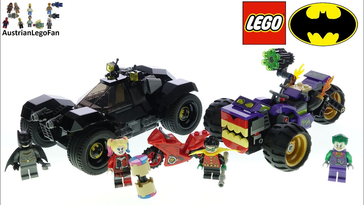 LEGO DC Batman Joker's Trike Chase 76159 Batmobile Building Toy with Action  Minifigures (440 Pieces) 