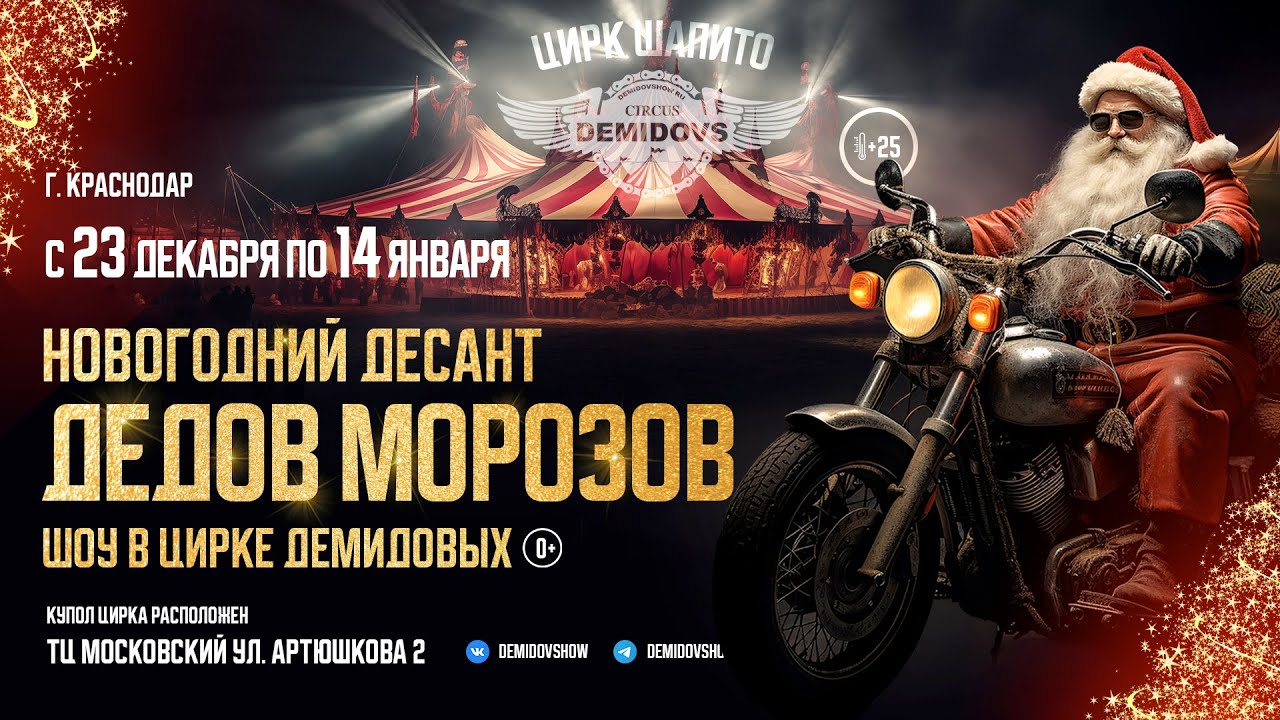 Цирк Демидовых. Новое шоу!