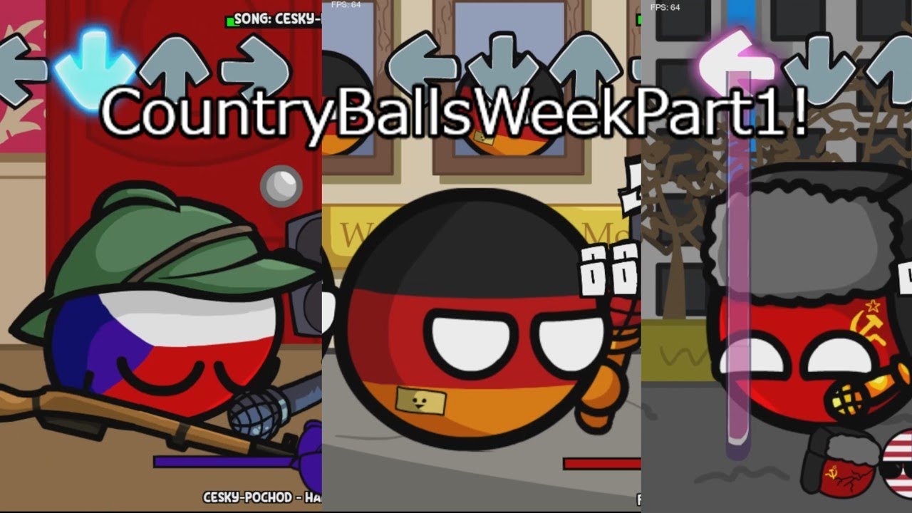 CountryBalls Week実況part1 - YouTube