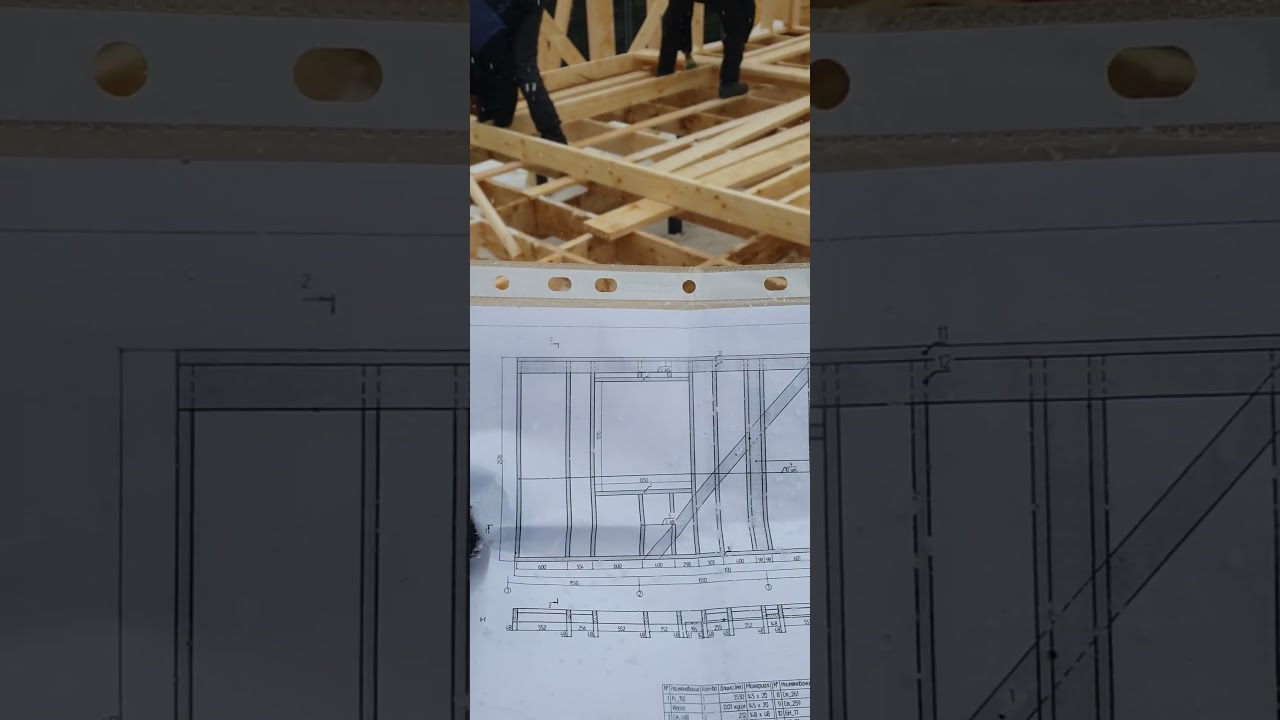 Динской каркасный дом кровля