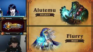 Alutemu vs Flurry - Group B Initial - Hearthstone Grandmasters Asia-Pacific 2020 Season 1 - Week 3