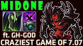 MidOne Dota2 Shadow Fiend - Epic Fight! Craziest Game of 7.07c