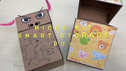 Micro:bit 編程智能存物桶｜輕鬆學STEM｜小朋友DIY編程玩具