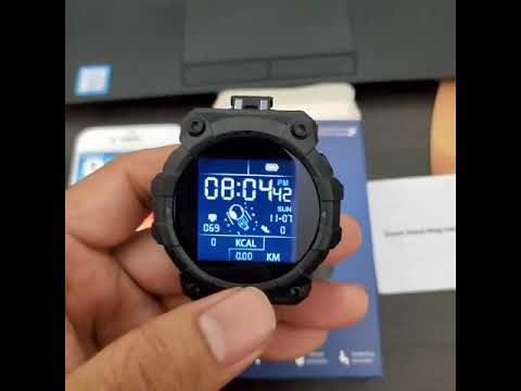 របៀបភ្ចាប់នាឡិការ FD68s How to Connect Smart Watch FD68s