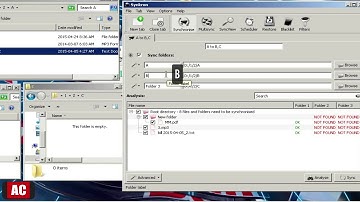Sync Folder on Windows - Multiple Sources/Destinations, Period, Time using Synkron (1/3)