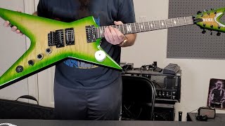 DEAN STEALTH DIME Slime green-Unboxing/ review. Amazing @ $950 before taxes. Comes with custom case.