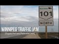 Dugald Rd Winnipeg Traffic Jam (June 2021) Drone footage **Bonus Downtown Sunset Drone Footage**