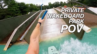 PRIVATE WAKEBOARD PARK POV | Graeme Burress @ The Levee