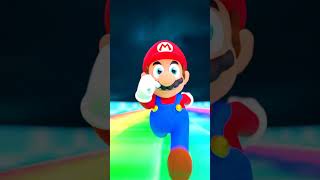 Pacman Vs Mario In The Rainbow Road Race #Shorts